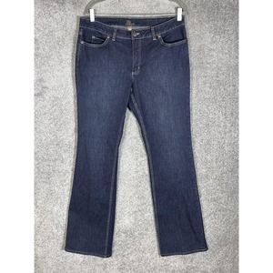 Vintage Casion Jeans Womens Size 12 Stretch Blue Denim Bootcut Pockets‎